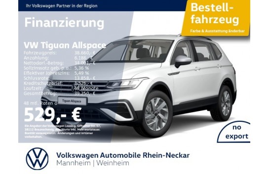 VW Tiguan II  Allspace 1.5 TSI OPF Life