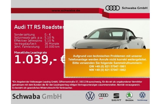 Audi TT 8S  RS Roadster quattro S tronic