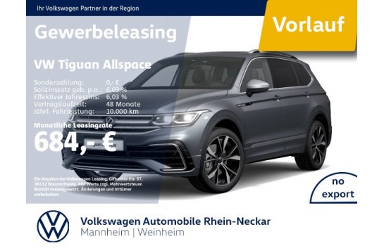 VW Tiguan II  Allspace 2.0 TSI OPF R-Line 4MOTION DSG