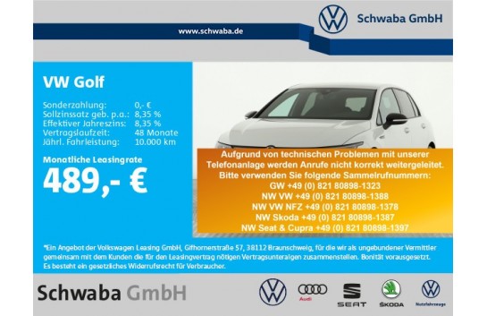 VW Golf VIII  Alltrack 2.0 TDI SCR DSG