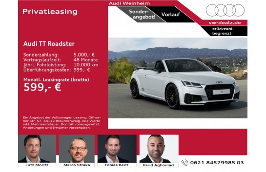 Audi TT 8S  Roadster 40 TFSI S tronic