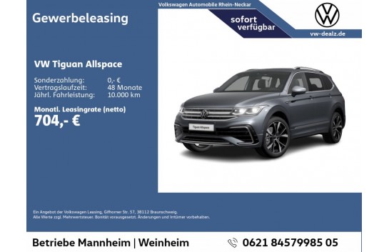 VW Tiguan II  Allspace 2.0 TSI OPF R-Line 4MOTION DSG