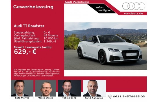 Audi TT 8S  Roadster 40 TFSI S tronic