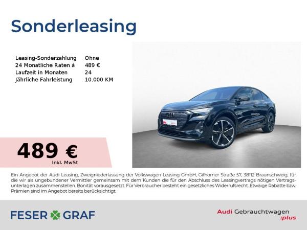 Audi Q4 e-tron Q4 Sportback e-tron 45 qu. S line AHK+ACC+MATRIX image