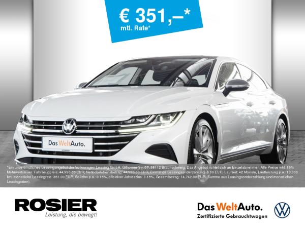 Volkswagen Arteon Elegance 2.0 TDI DSG Standhz. Pano Nav image