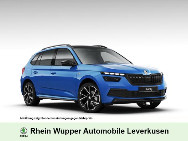 Skoda Kamiq Monte Carlo 1,0 TSI 70 kW ab mtl. 265,- €¹ LED PDC SHZ ASSISTENZEN 18" image