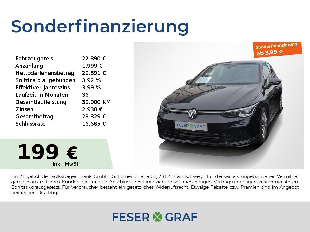 Volkswagen Golf R-Line 1.5 TSI RFK LED Navi ACC PDC SHZ 17" image