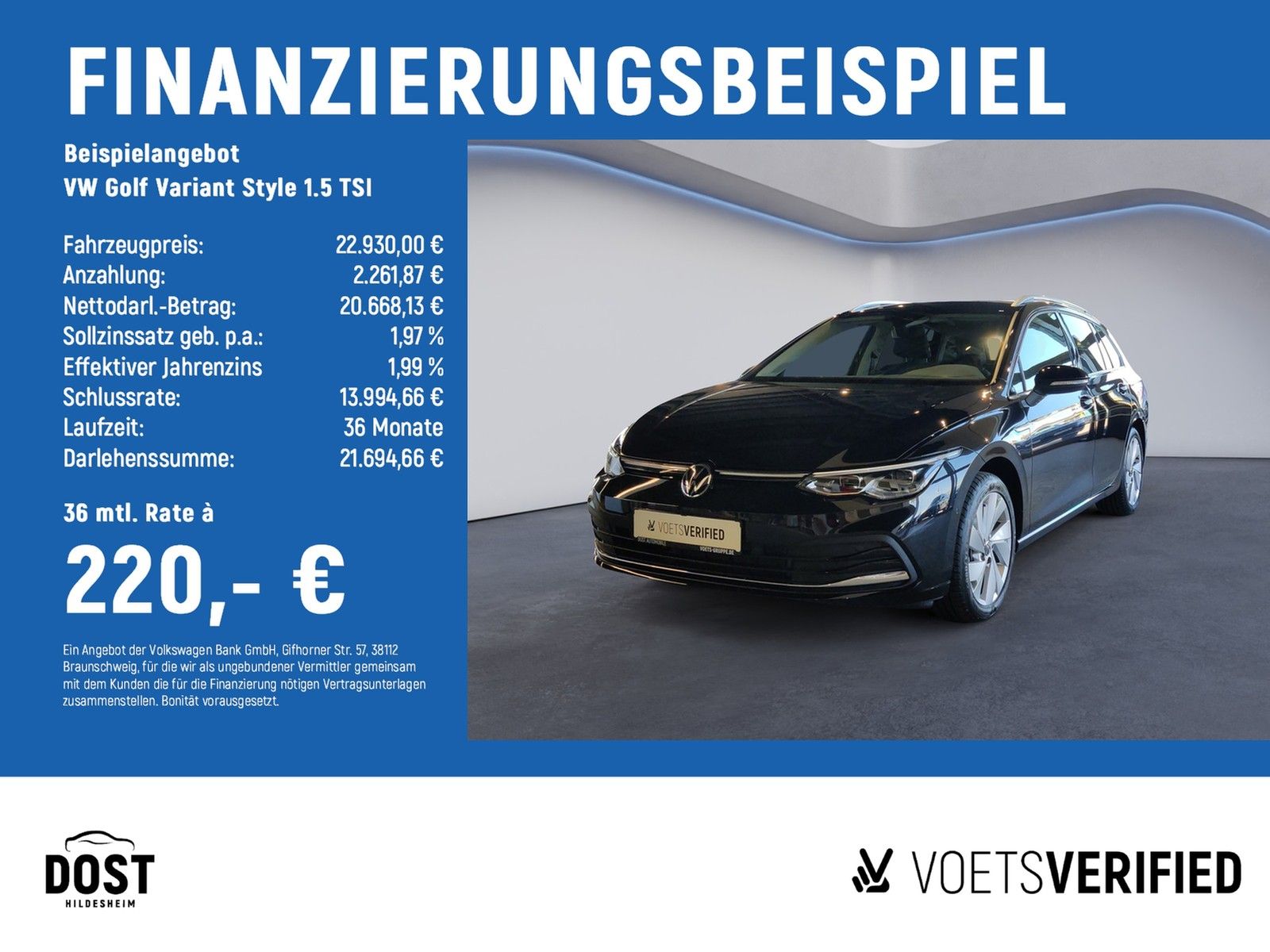 VW Golf VIII  Variant 1.5 TSI Life