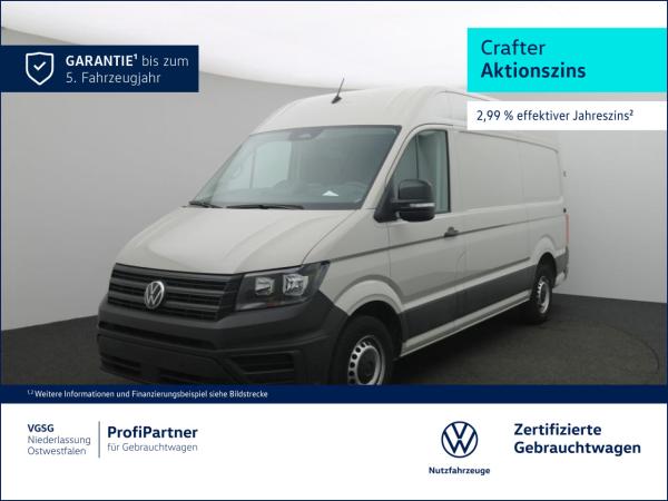 Volkswagen Crafter Kasten mittlerer Radstand vorb. AHK Rear image