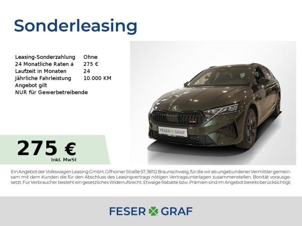 Skoda Octavia Combi RS 2,0 TSI DSG - AHK,NAVI,MATRIX image