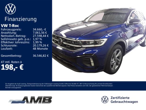 Volkswagen T-Roc R-Line 1.5 TSI DSG/AHK/Pano/Stand/08.30Garantie image