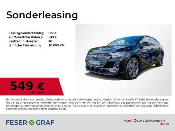 Audi Q4 e-tron Q4 Sportback 40 e-tron 2x S line /Matrix/SONOS image