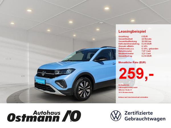 Volkswagen T-Cross 1.0 TSI DSG Goal ACC AHK AUT FLA CARPLAY image