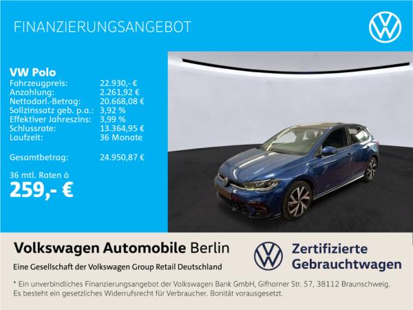 VW Polo VI  1.0 TSI OPF R-Line DSG