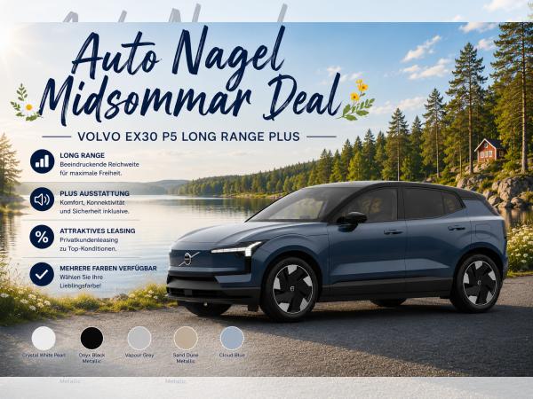 Volvo EX30 P5 Long Range Plus *MIDSOMMAR DEAL* 🔵🟡 image