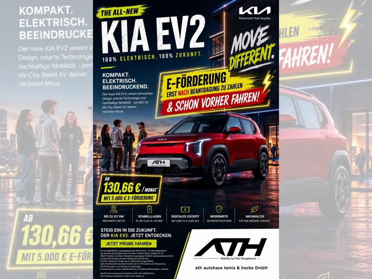 Kia EV2 Air -Ausstattung auf Bestellung  nur für kurze Zeit image