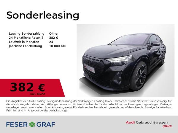 Audi Q4 e-tron Sportback e-tron 45 2x S line AHK HuD image