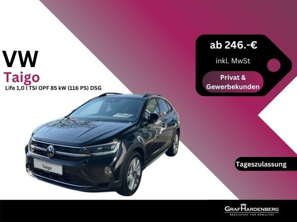 Volkswagen Taigo Life 1,0 l TSI OPF 7-Gang-Doppelkupplungsgetriebe DSG image