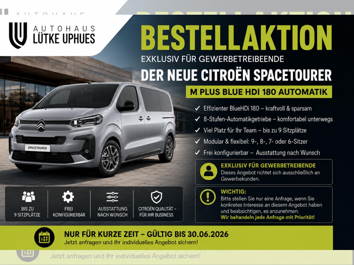 Citroën SpaceTourer Diesel 180 M Plus EAT8 image