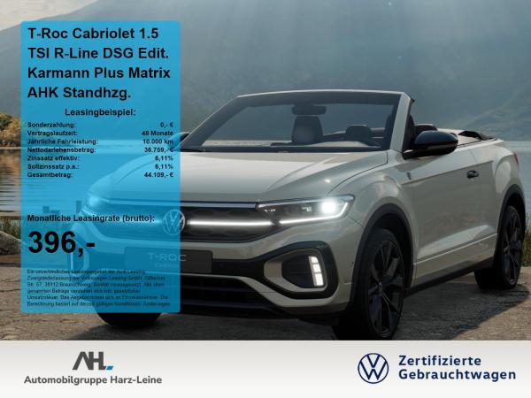 Volkswagen T-Roc Cabriolet 1.5 TSI R-Line DSG Edit. Karmann Plus Matrix AHK Standhzg. image