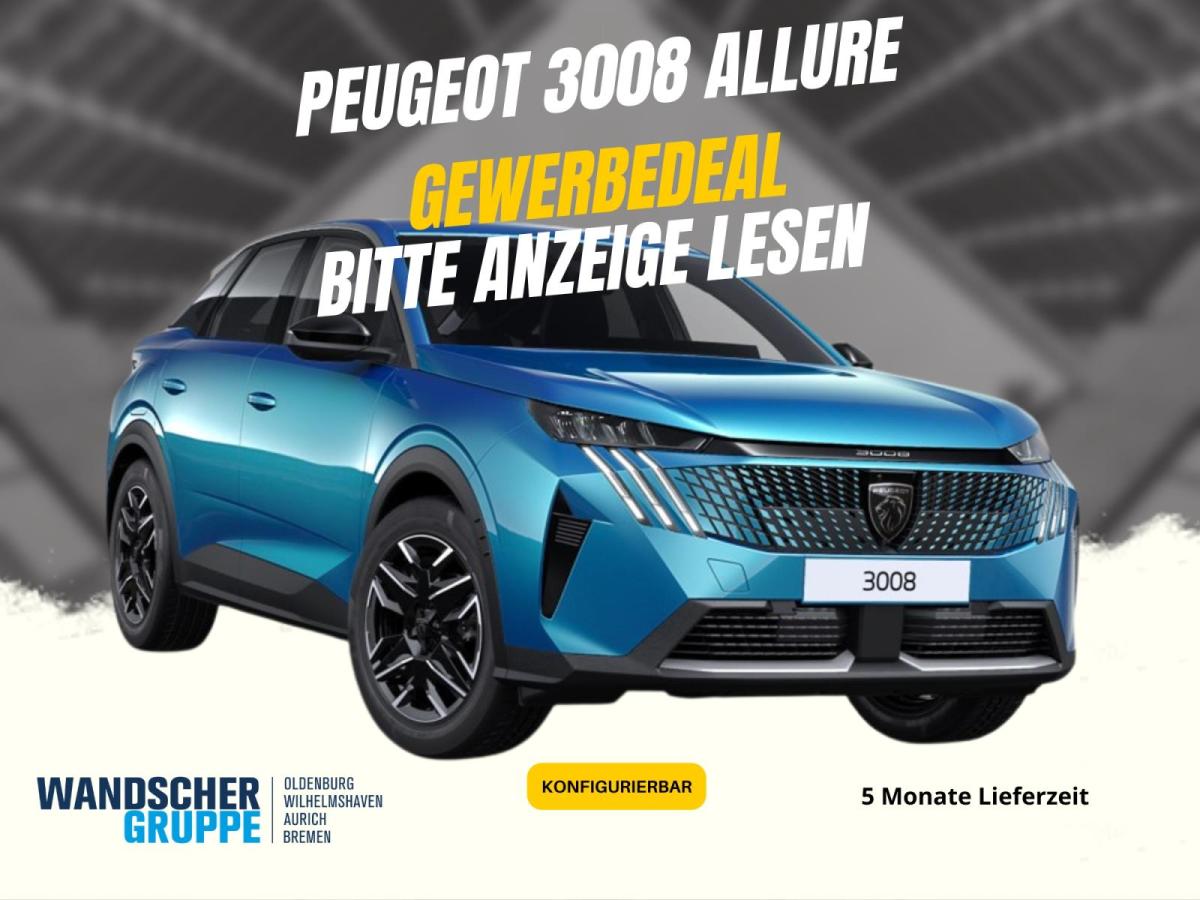 Peugeot 3008 145 MildHybrid Allure 💙 BESTELLFAHRZEUG 💙 image