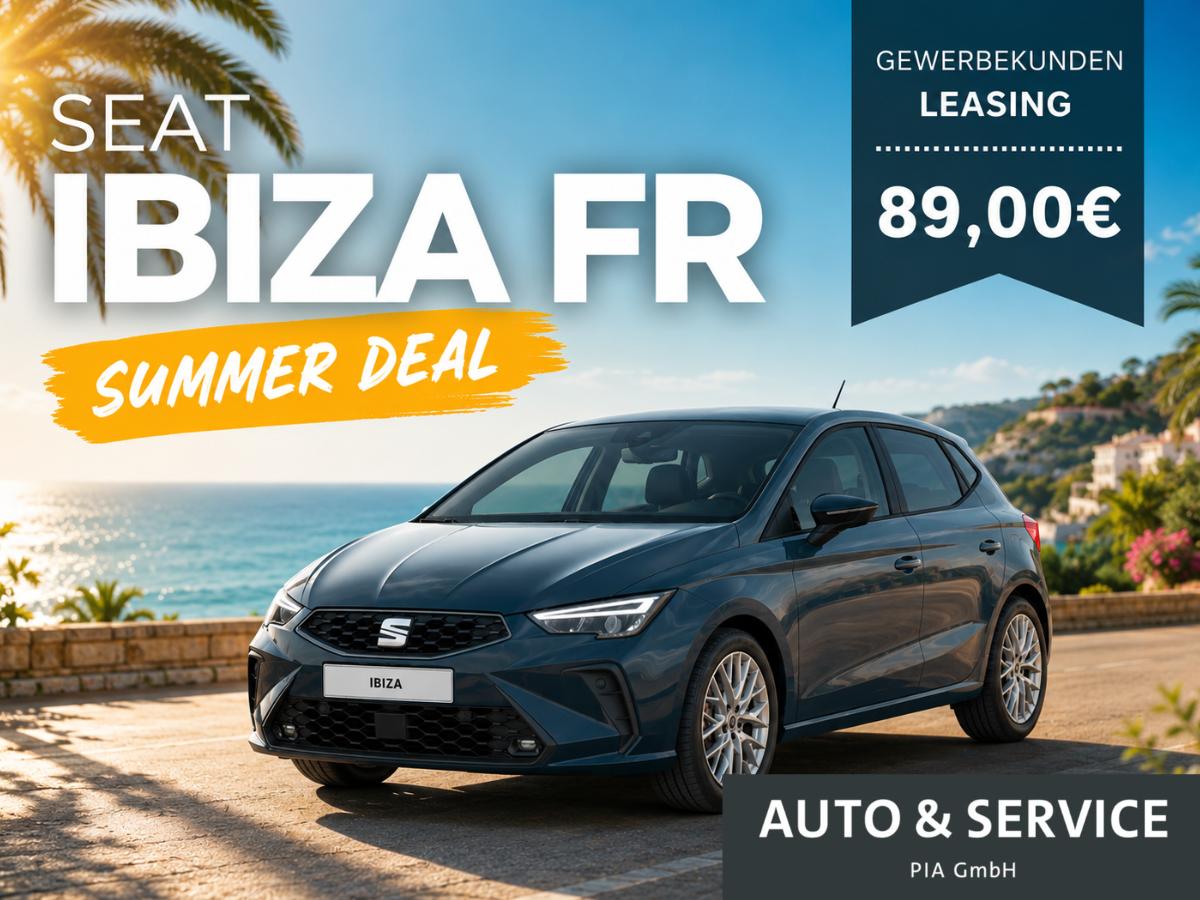 Seat Ibiza 1.0 TSI 85kW FR DSG / GEWERBE SUMMER DEAL! image