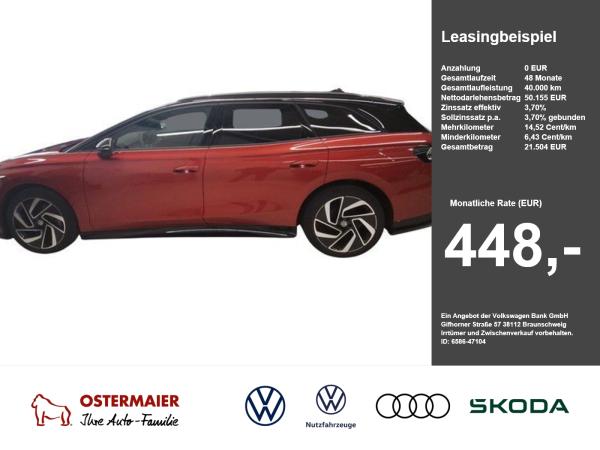 Volkswagen ID.7 Tourer PRO BLACK STYLE NP.75T ACC.5J-G.WÄRMEPUMPE.AHK.AREA-VIEW.HUD.HARMAN image
