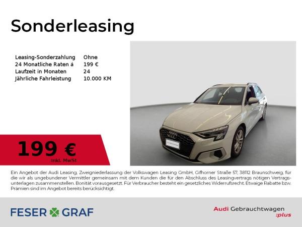 Audi A3 Spb. 30 TFSI 6 Gang Advanced - LED - ACC image