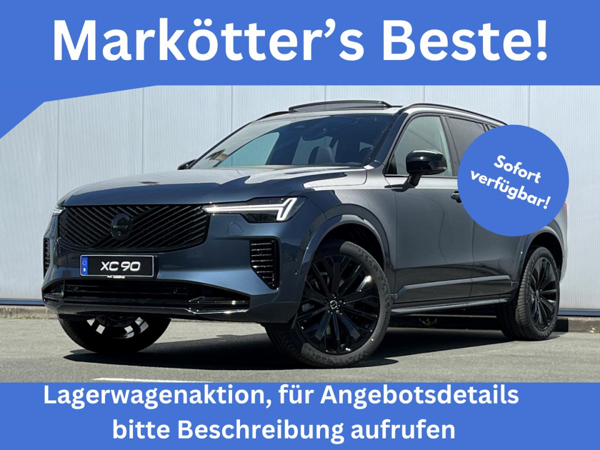 Volvo XC90 B5 Ultra Black Edition/ AHK/ 21"/ Massage/ B&W Sofort! image