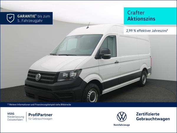 Volkswagen Crafter Kasten Mittel Vorb. AHK Navi ParkAssist ZV image