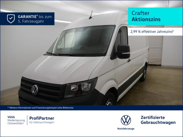 Volkswagen Crafter Kasten Mittel Vorb. AHK Navi ParkAssist ZV image