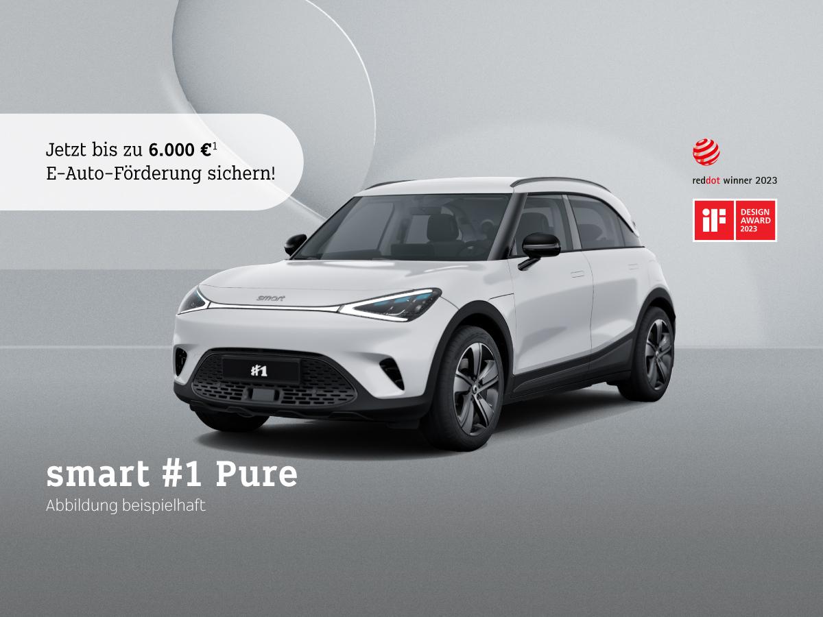 smart #1 Pure MY27⚡(LED, 18" LM, Android Auto/Carplay, uvm.) image