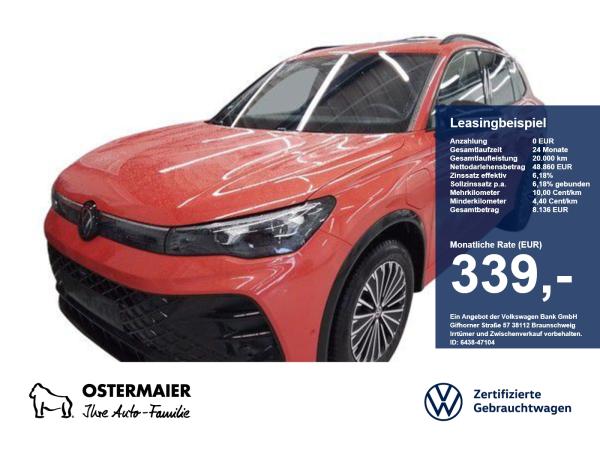 Volkswagen Tiguan R-LINE BLACK 1.5TSI HYBRID NP.80T VOLL! AHK.PANO.AREA-V-..LEDER.HEAD image