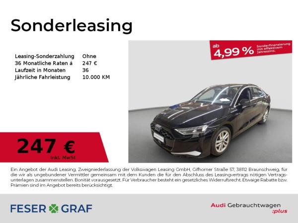Audi A3 Limousine advanced virt.Cockpit/LED/18`/Navi+ image
