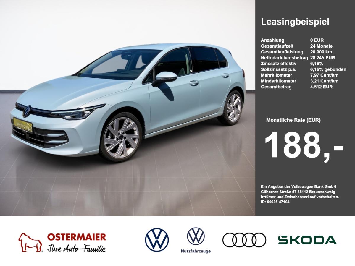 Volkswagen Golf VIII STYLE 1.5TSI ACC.5J-G.STHZG.KAMERA.NAVI+VC.HUD.LED.APP-C.LKRD-HZG image