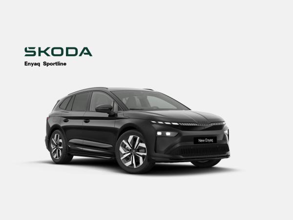 Skoda Enyaq 85 Sportline Anhängerkupplung | Panoramadach | LED-Scheinwerfer image