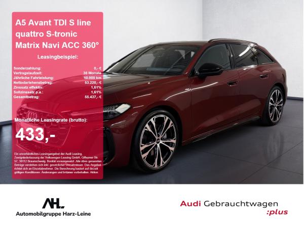 Audi A5 Avant TDI S line quattro S-tronic Matrix Navi ACC 360° image