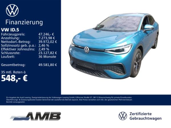 Volkswagen ID.5 Pro 82kWh/AHK/Matrix/HuD/Wärmepumpe/01.31Garantie image