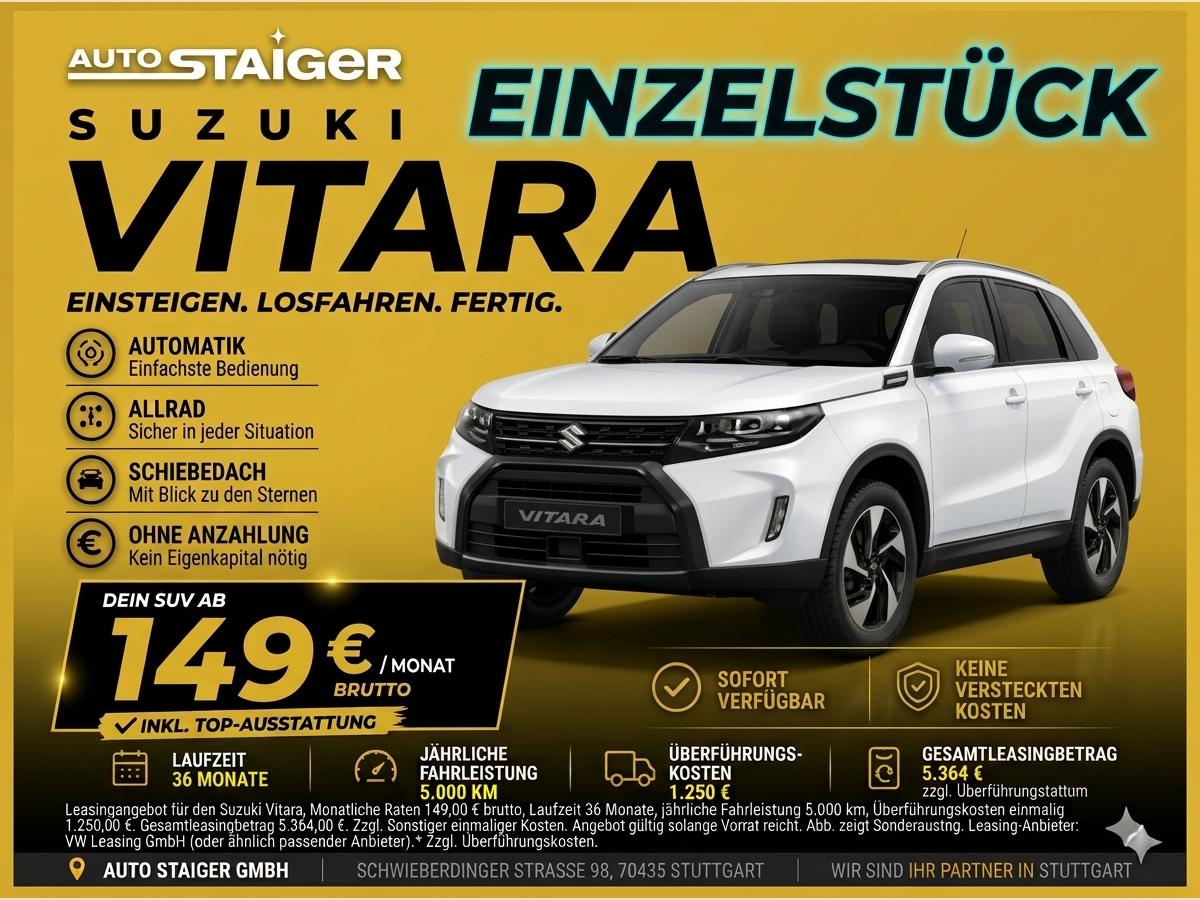 Suzuki Vitara Comfort+🔥Automatik 🔥Allrad🚗Einzelstück💎💎 image