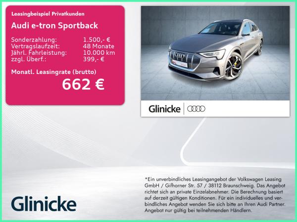 Audi e-tron Sportback advanced 50 S line/Pano/B&O/HuD image