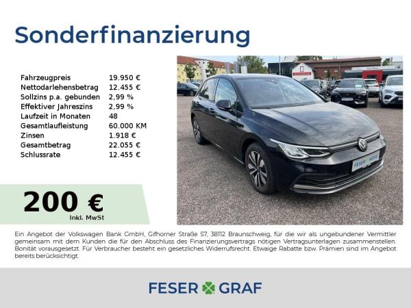 Volkswagen Golf MOVE 2.0 TDI DSG/LED/Sitz.-Lenkradhzg. image