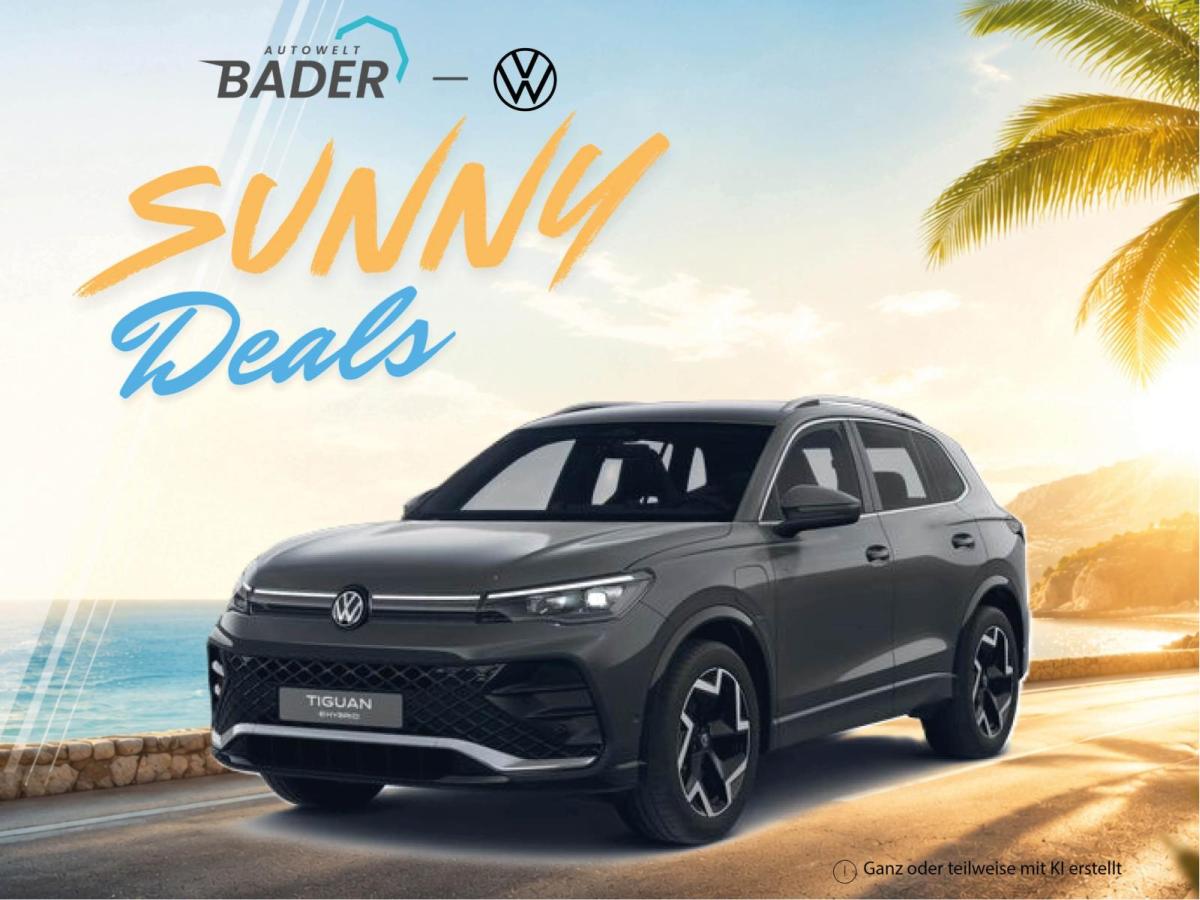 Volkswagen Tiguan R-Line e-hyb. "Sunny Deals" AUTOWELT-BADER! Gewerbe image