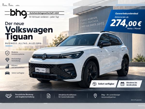 Volkswagen Tiguan R-Line 193 PS ❗️Sofort-Verfügbar❗️Gewerbedeal✨Abschluss bis 30.09.2026❗️ image