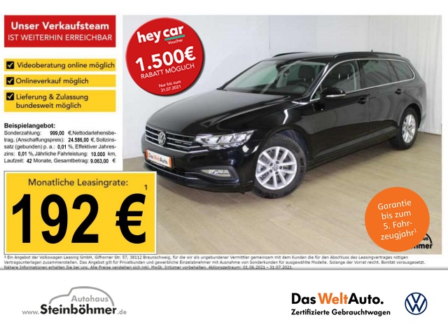 VW Passat B8  Variant 1.5 TSI OPF Business DSG