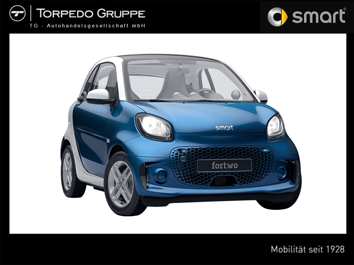smart fortwo 453  coupe EQ prime edition bluedawn