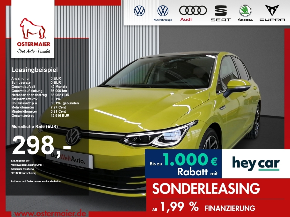 VW Golf VIII  2.0 TDI SCR ACTIVE DSG