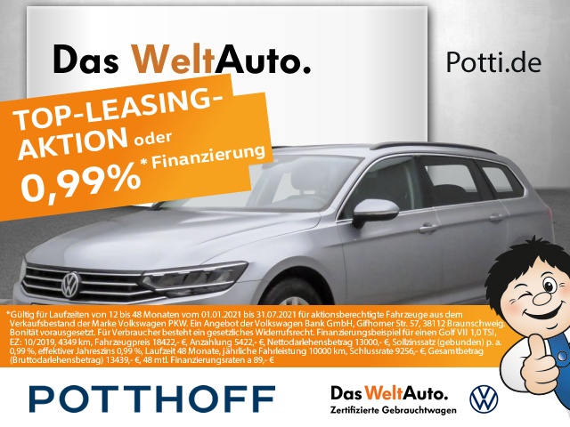 VW Passat B8  Variant 2.0 TDI SCR Business DSG