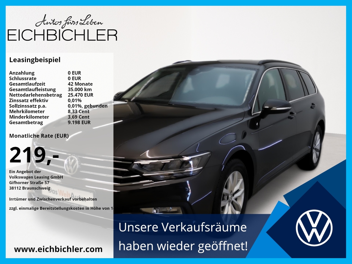 VW Passat B8  Variant 2.0 TDI SCR Business DSG