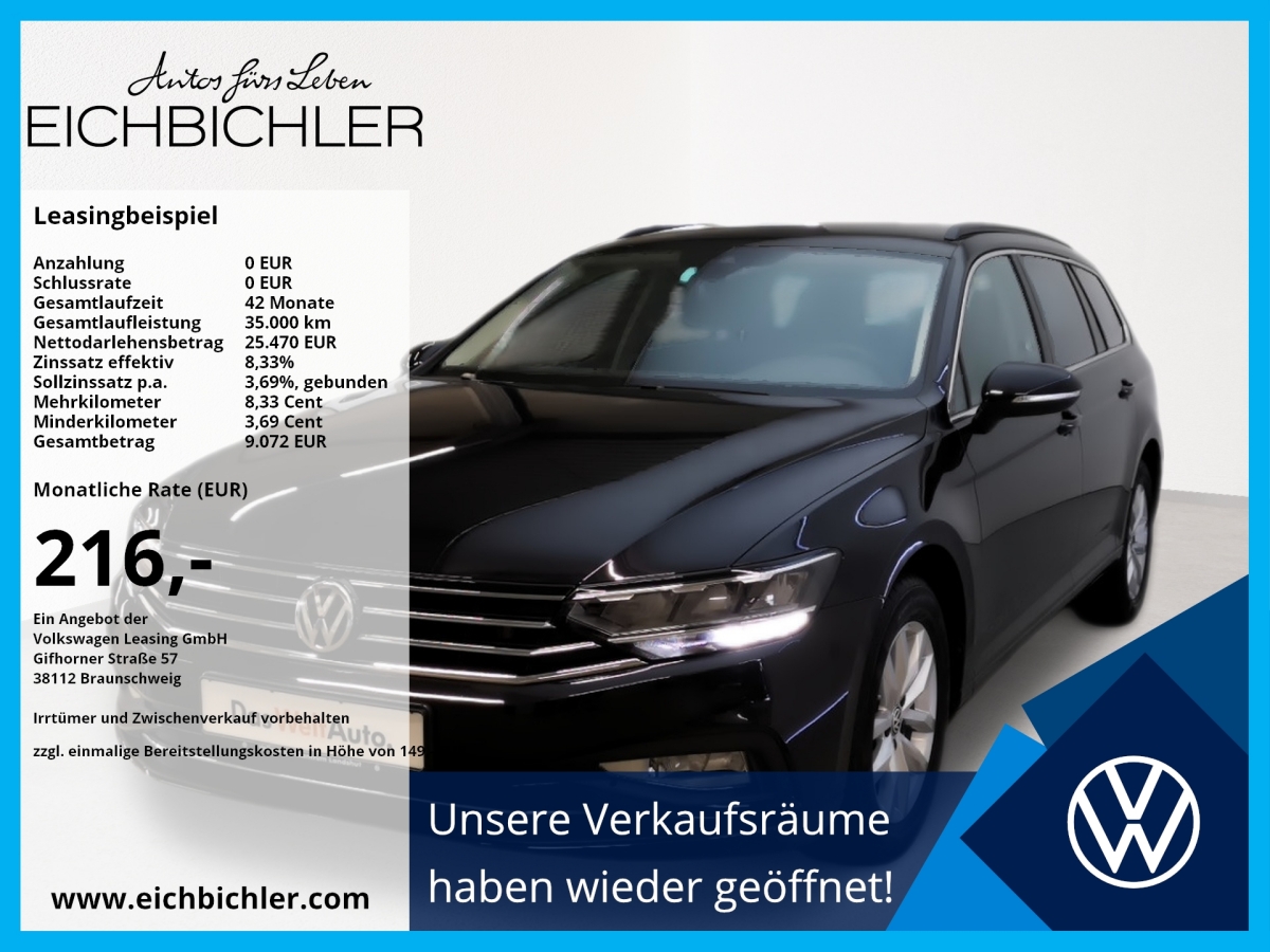 VW Passat B8  Variant 2.0 TDI SCR Business DSG