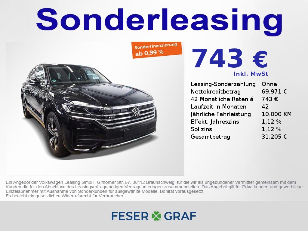 VW Touareg III  3.0 V6 TDI SCR Atmosphere 4MOTION Tiptronic